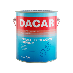 Esmalte Ecológico Dacar Premium Brilhante - 3,6 L